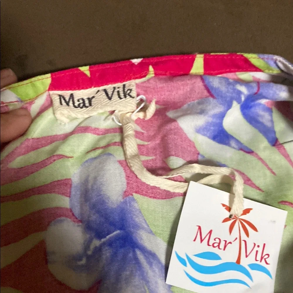 Mar’Vik Tropical Floral Women's Swim Cover-Up